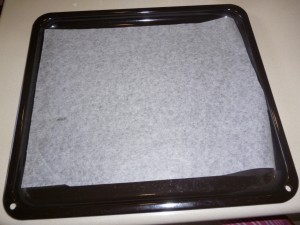 swiss roll - baking sheet