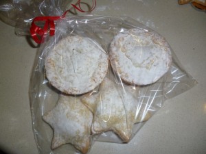 packed mince pies